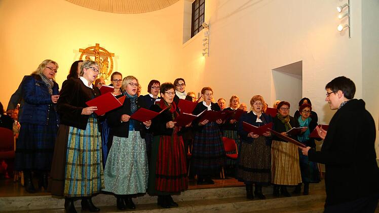 Die Bärnfelser Singgruppe Foto: Franz Galster