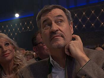 "Nerv&ouml;s" fand Markus S&ouml;der die Rede des Fastenredners - aber er zog dennoch ein positives Fazit.