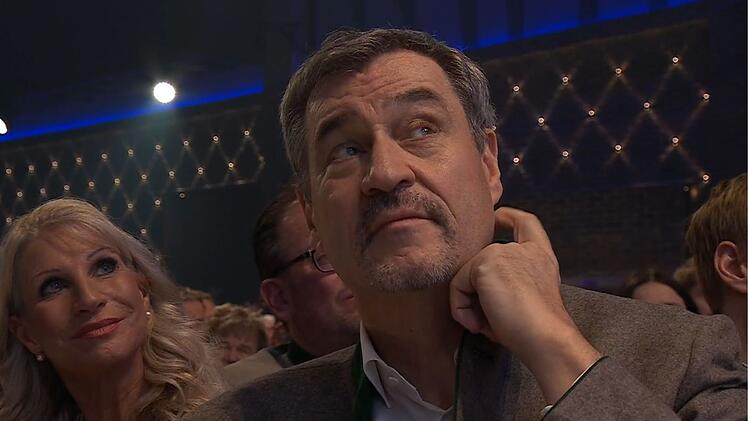 "Nerv&ouml;s" fand Markus S&ouml;der die Rede des Fastenredners - aber er zog dennoch ein positives Fazit.