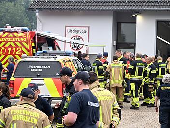 Waldbrand im Hohen Venn