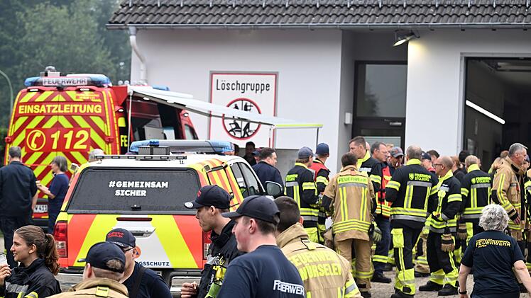 Waldbrand im Hohen Venn