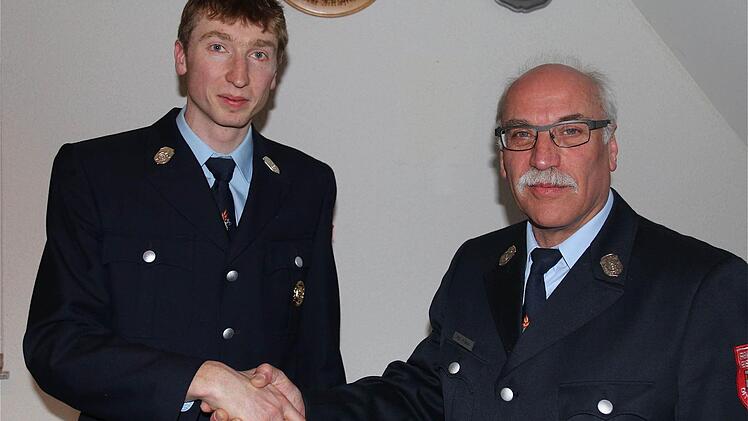 Neuer Kommandant und Vorgänger. Foto: Gerd Schaar