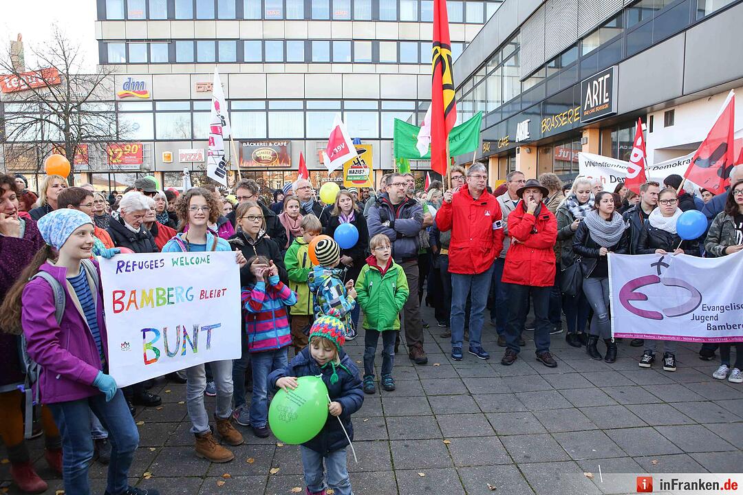 Zwei Demos in Bamberg
