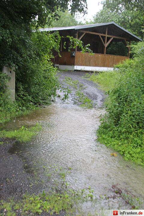 Hochwasser Landkreis Haßberge