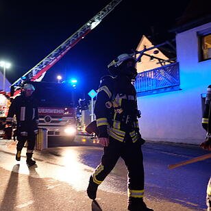 Ein Verletzter bei Brand im Nürnberger Land