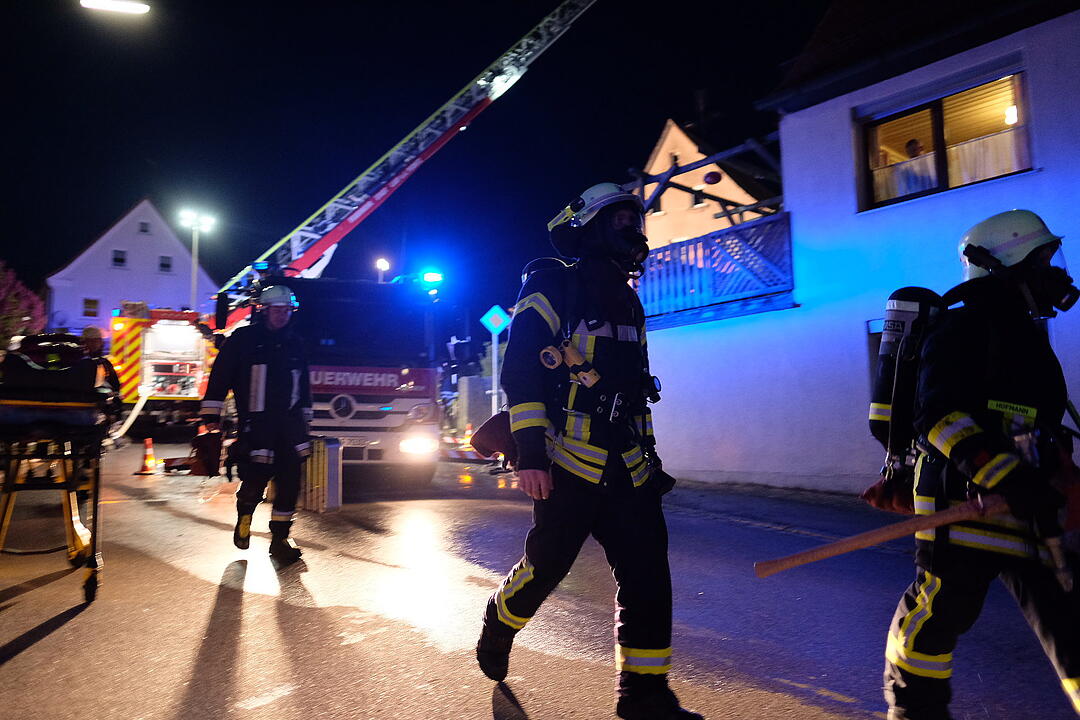 Ein Verletzter bei Brand im Nürnberger Land
