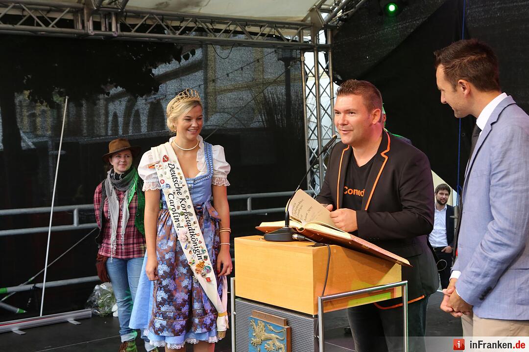 Korbmarkt Lichtenfels 2016 am Samstag