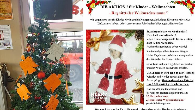 "Regnitztaler Weihnachtsmann" beschenkt arme Kinder