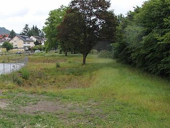 Hier wird die Atemschutzübungsanlage der Feuerwehr zusammen mit der Kronacher Feuerwache entstehen. Foto: Marco Meißner