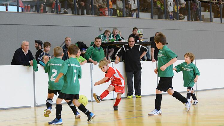 Schnappschüsse vom U-7-Turnier in der Saaletalhalle. Foto: ssp