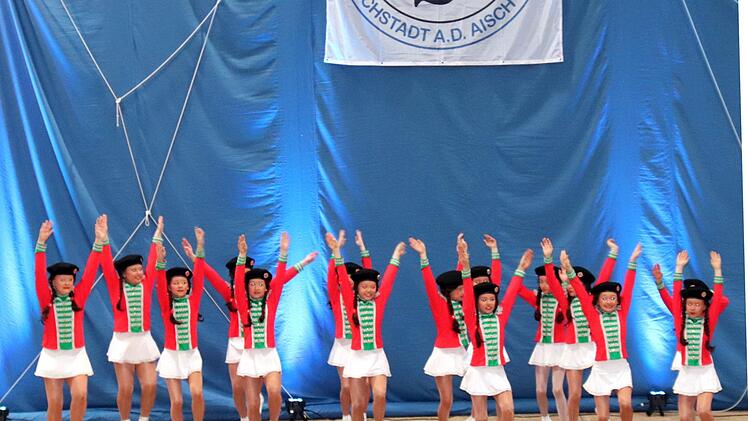 ESC-Kinderfasching in der Höchstadter Aischtalhalle.  Foto: Johanna Blum