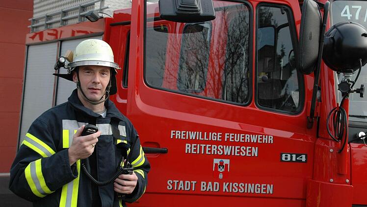 Bernd Ort ist neuer Kommandant der Freiwilligen Feuerwehr Reiterswiesen.  Foto: Peter Klopf