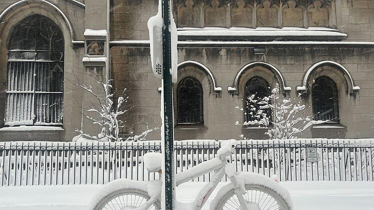 Winterwetter in New York