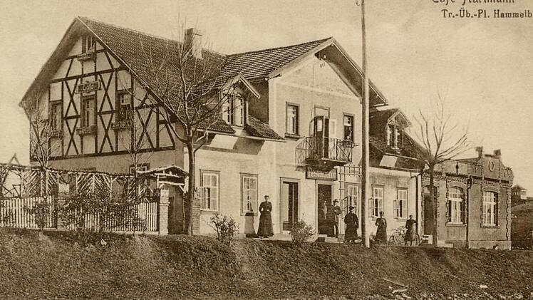 Die Wirtschaft der Deinleins im Lager Hammelburg. Foto: Stadtbibliothek