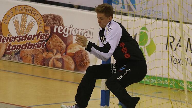 Konstantin Poltrum erwischte einen Sahnetag und hatte großen Anteil am 36:33-Heimsieg des HSC Coburg.CT-Archiv