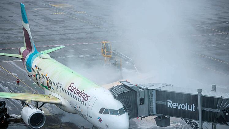 Winterwetter - Flughafen Berlin/Brandenburg