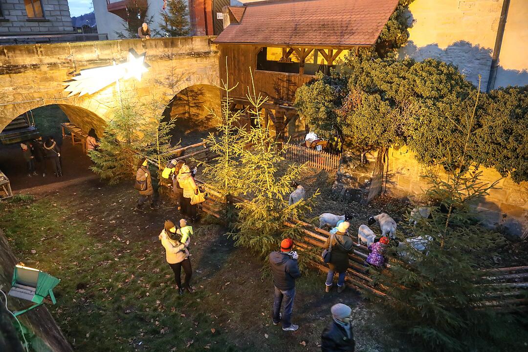 Der Forchheimer Weihnachtsmarkt ist eröffnet