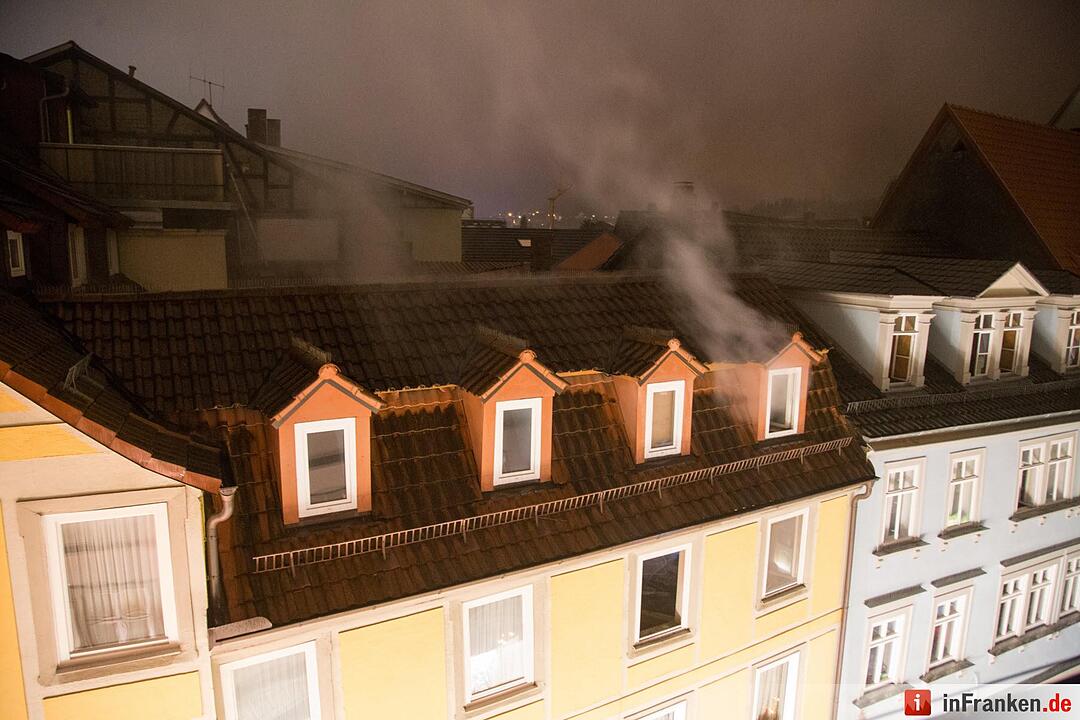 Schwelbrand in Coburger Innenstadt