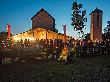 Lichterfest am Maria Ehrenberg  Foto: Jürgen Hüfner