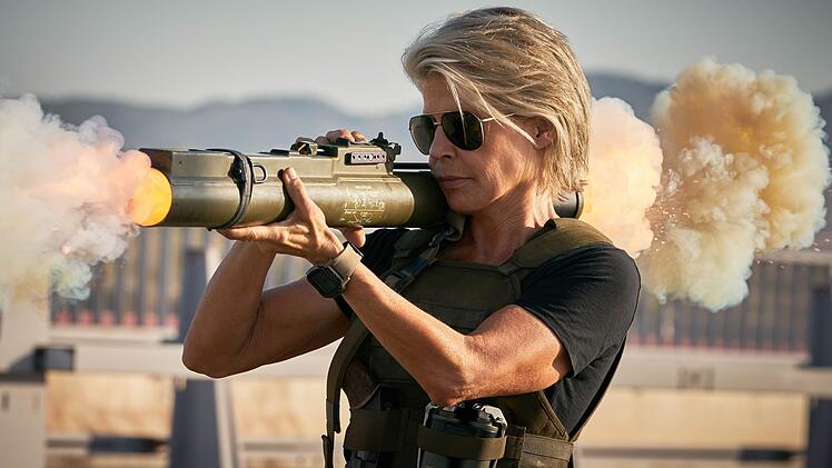 Im sechsten Film aus der "Terminator"-Reihe, "Terminator: Dark Fate", war Linda Hamilton erneut in ihrer Paraderolle zu sehen.