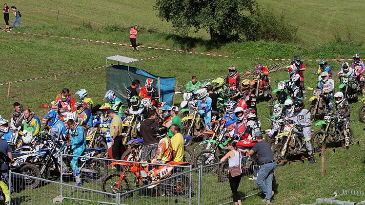 Eine große Resonanz erfuhr wieder das Motocross-Rennen in Bramberg.