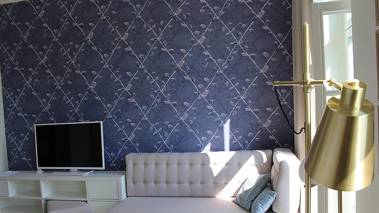 Die Patientenzimmer sind individuell eingerichtet und spiegeln das königliche Ambiente wider. Foto: Julia Raab