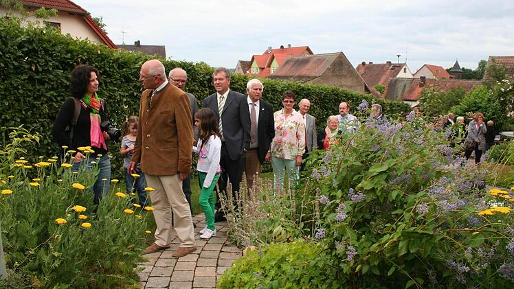 Tag der offenen Gartentür in Pommersfelden Foto: Evi Seeger