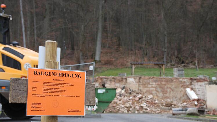 Im Fürstenhof und dem angrenzenden Schlosshotel wird gebaut. Foto: Ulrike Müller