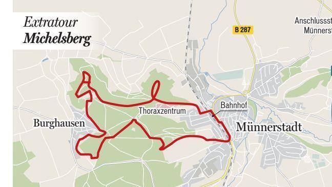 Die Tour. Grafik: Dagmar Klumb