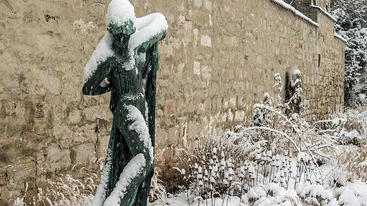 Winterimpressionen aus Coburg: Kleiner RosengartenFoto: Jochen Berger