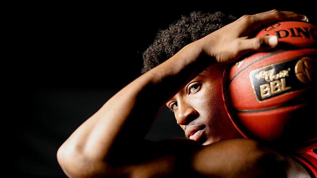 Kameron Taylor war in der vergangenen Saison der zweiteffektivste Spieler der ungarischen Liga und will nun auch in der Bundesliga durchstarten. Foto: Daniel L&ouml;b