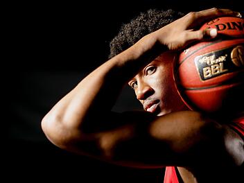 Kameron Taylor war in der vergangenen Saison der zweiteffektivste Spieler der ungarischen Liga und will nun auch in der Bundesliga durchstarten. Foto: Daniel Löb