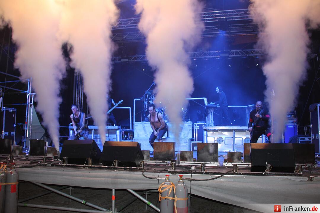 Stahlzeit-Konzert in Kulmbach auf der Plassenburg