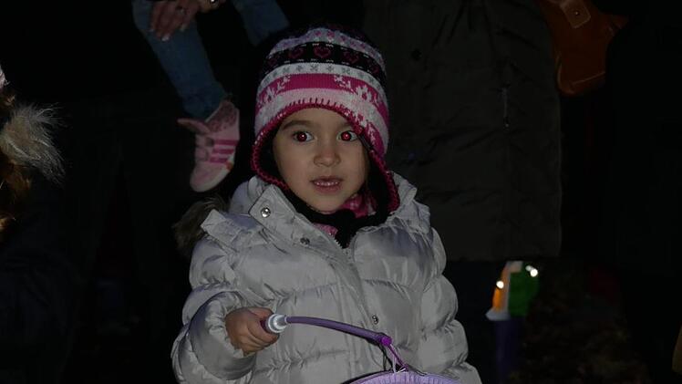 Viel Spaß hatten die Kinder beim Laternelaufen. Foto: Manja von Nida