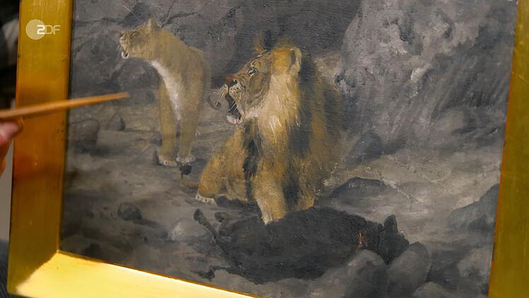 Auch das Gemälde von Otto Dill aus dem Jahr 1907 wechselt den Besitzer. Der Experte schätzt den Wert auf 1.400 bis 1.600 Euro, David Suppes zahlt 1.600 Euro.