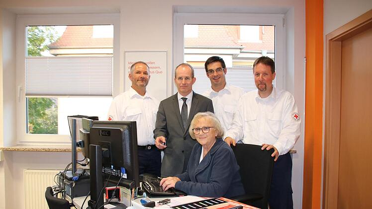 Staffel-Übergabe beim Roten Kreuz. Foto: Ralf Ruppert