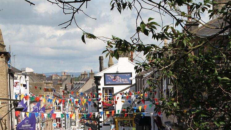 Ausflug in das kleine Städtchen Clitheroe, etwa 50 Kilometer von Kirkham entfernt; Foto: Ulrike Müller