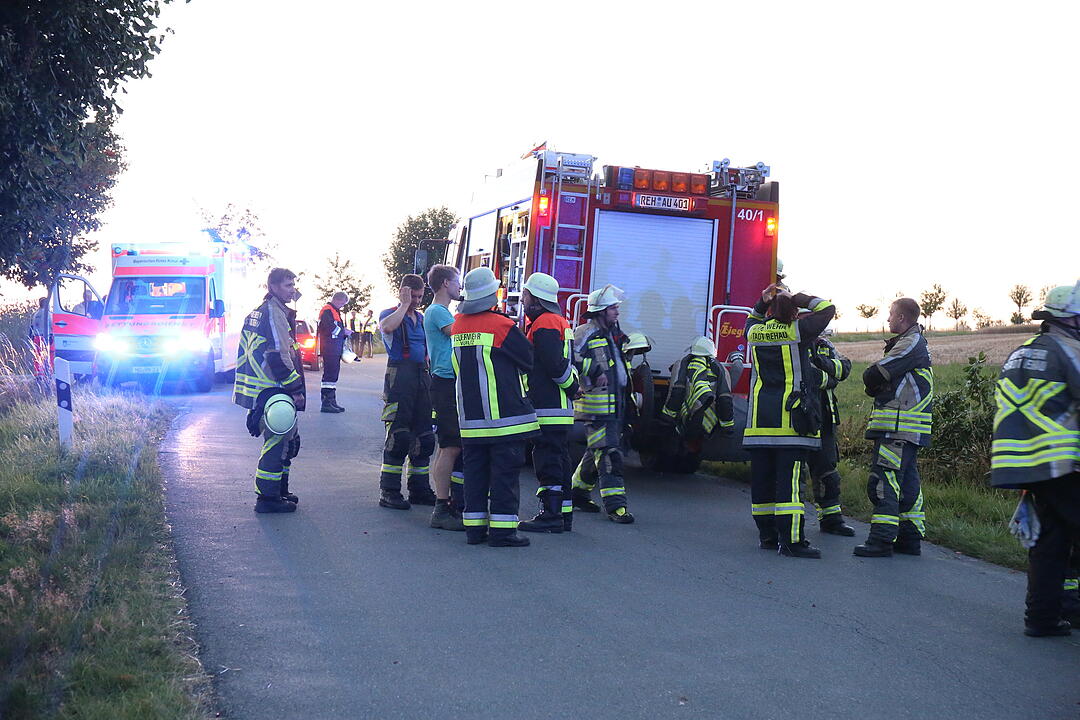 Unfall bei Rehau: Fahranfänger baut Unfall - drei Verletzte