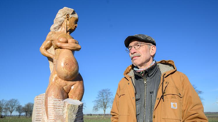 Nackte Statue "Mea Dea" sorgt f&uuml;r Aufsehen