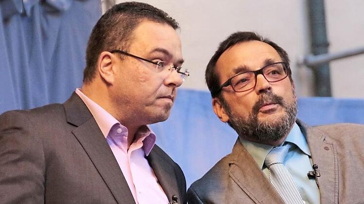 Auch wenn das Essen grauenhaft war, geizen Thomas Hubrich und Peter Brandner nicht mit Komplimenten.