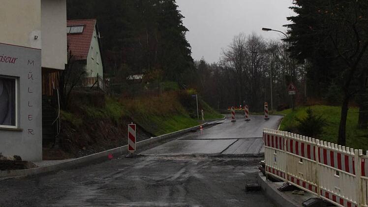 Bauarbeiten in Steinberg. Foto: Marco Meißner