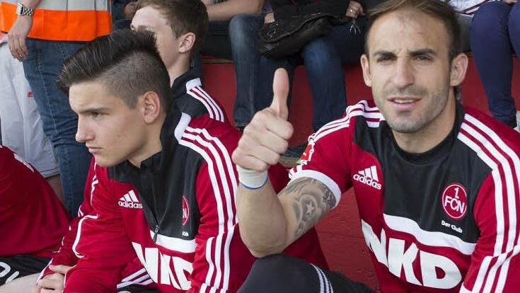 Er wäre der Lieblingsgegenspieler von Martin Rosnizek: Javier Pinola. Foto: Uwe Gick