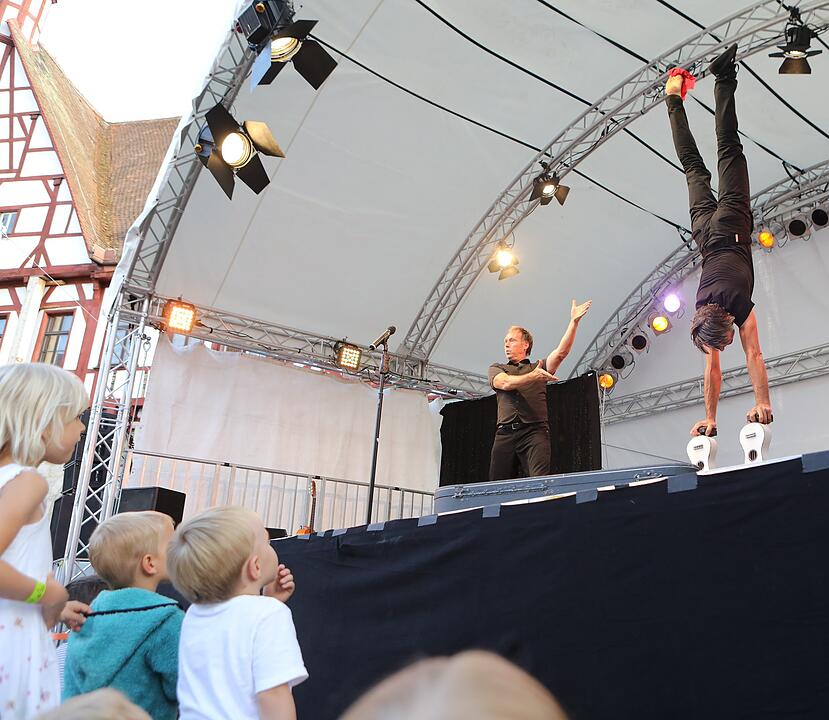 Einrücke vom Artistik-Festival ZirkArt in Forchheim