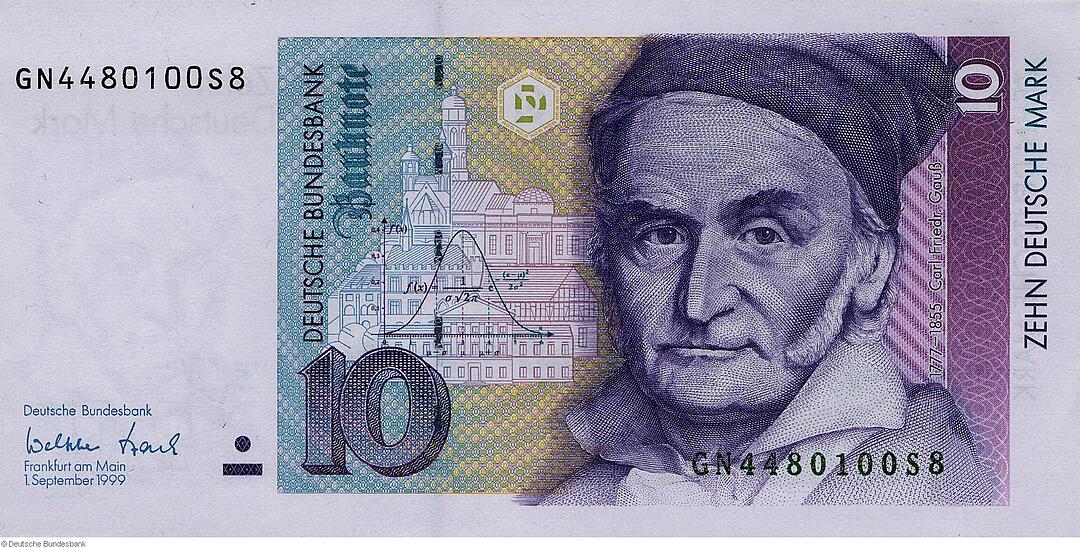 Deutsche Mark - Banknoten ab 1990