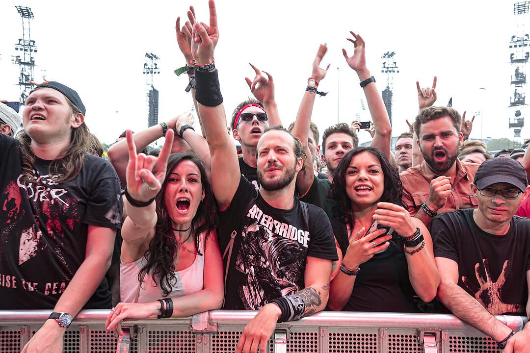 Slash feat. Myles Kennedy and The Conspirators bringen ihre Fans bei Rock im Park 2019 zum Durchdrehen