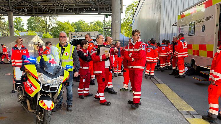 Wei&szlig;bierfest und FunRun Bayreuth: BRK versorgt 51 Verletzte