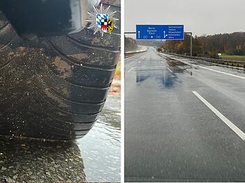 21-Jähriger kracht auf A9 bei Hormersdorf in Betonleitwand - Polizei warnt Autofahrer eindringlich