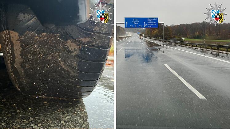 21-Jähriger kracht auf A9 bei Hormersdorf in Betonleitwand - Polizei warnt Autofahrer eindringlich