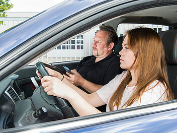 Auto, Fahren, Begleitendes Fahren, Führerschein