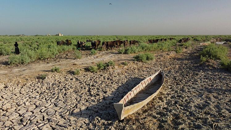 Marschen bei Schibajisch im Irak